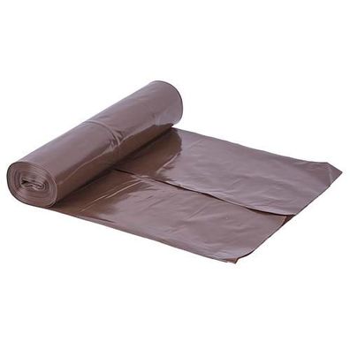 Säcke ROLO MagicHome, 120 Lit., Recycling, braun, Pack. 15 Stk., extra