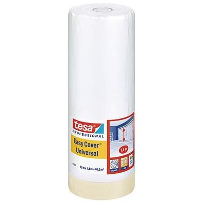 Abdeckfolie tesa® Pro Easy Cover® Universal, 1400 mm, L-33 m, Maler-, mit