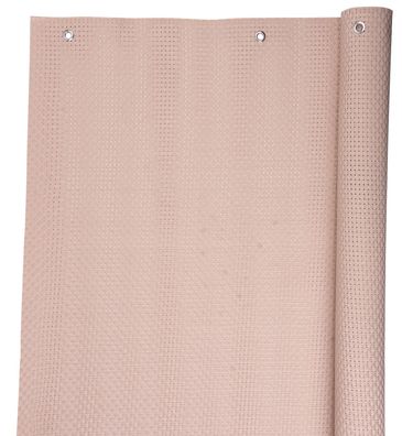 Sichtschutz Polyratan 77 0, 9x3 m, UV, 800 g m2, beige, Balkonbespannung