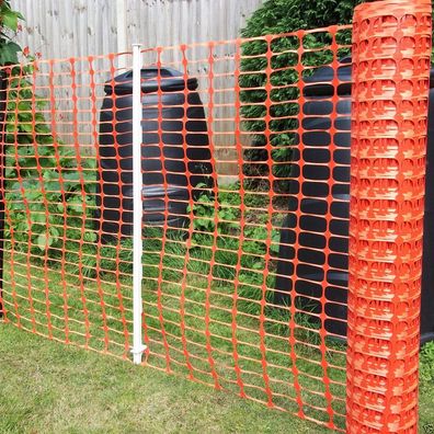 Markierungsnetz Barrier. NET, orange, Kunststoff, 1 m, L-30 m, UV, HDPE