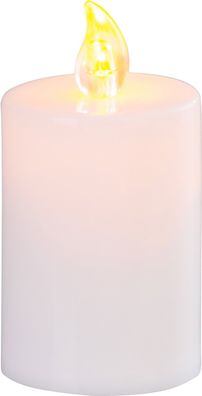 Kerze MagicHome, LED, für Grab, weiß, 2xAA, 5, 5x10, 5 cm, (2xAA im