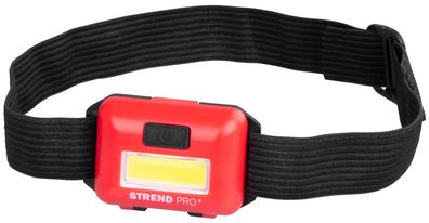 Stirnlampe Strend Pro Headlight H955, COB LED, 3xAAA, Farbmix (schwarz