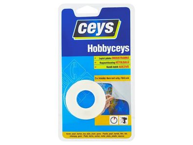Band Ceys Hobbyceys, doppelseitig, klebend, 2 m x 15 mm