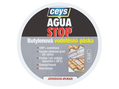 Band Ceys Aguastop, Butylband, 10 m x 15 cm