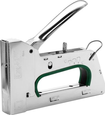 Handtacker RAPID R34, manuell, Polsterarbeiten, für Holz, Klammern Typ 140, 6-14 mm