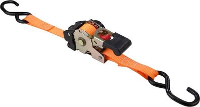 Spanngurt Strend Pro, selbstaufrollender Gurt mit Ratsche, 25 mm, L-1, 8