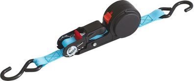 Spanngurt Strend Pro, selbstaufrollender Gurt mit Ratsche, 25 mm, L-4 m