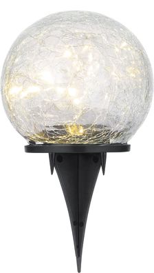 Lampe Strend Pro Garden Crackles, Solar, LED, 10x19 cm