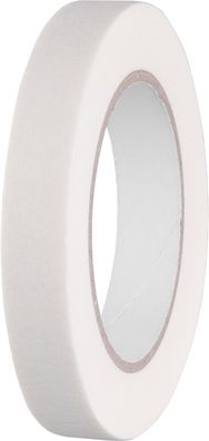 Band Strend Pro, 19 mm, L-50 m, Krepp, Malerband, Abdeckband, klebend, weiß