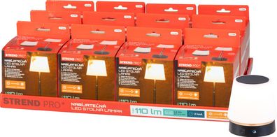 Tischlampe Strend Pro NLTL-12-4746, dimmbar, teleskopisch, LED 110m (Set – 12 Stück)