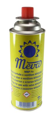 Kartusche Meva 227 g, 390 ml, Butan, Ventil