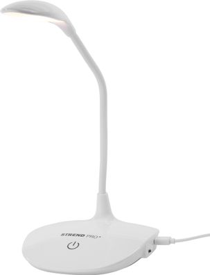Tischlampe Strend Pro, LED, Lichtintensitätswahl, USB, 2 W, weiß