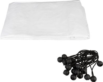 Strend Pro Hühnerstallplane, Ersatz, 2 x 3,4 m, weiß