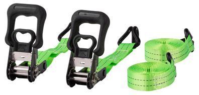 Spanngurt Strend Pro, Gurt mit Ratsche, 30 mm, L-5 m, max. 800 kg, Pack