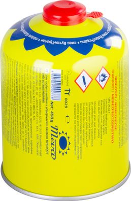 Kartusche Meva 450 g, EN417, Standardgewinde