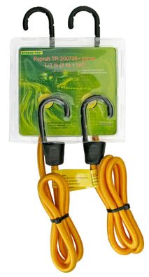 Gummispanner Strend Pro LB344, 8 mm, 2x 100 cm, mit Stahlhaken, Traglast