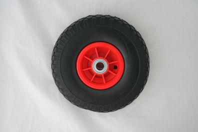 Rad HT2500 PU 3.00-4, für Wagen, Vollgummi