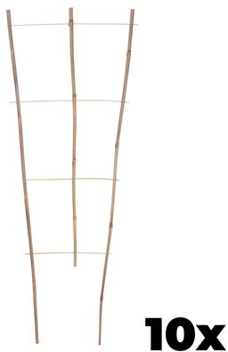 Rankgitter Garden BEK18, 46x40 cm, für Blumen, Bambus, Packung 10 Stk