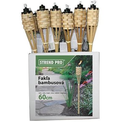 Fackel BT-MB060 • 0600 mm, Bambus, geflochten