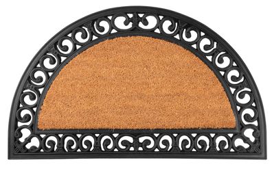 Fußmatte MagicHome RCP 100, für die Tür, Ornament, 45x75 cm, Gummi