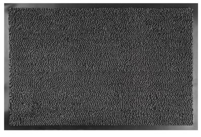 Fußmatte MagicHome CPM 304, für die Tür, 40x60 cm, schwarz/grau