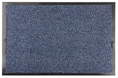 Fußmatte MagicHome CPM 305, für die Tür, 40x60 cm, schwarz/blau