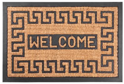 Fußmatte MagicHome RBB 110, für die Tür, Welcome 2, 40x60 cm