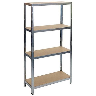 Regal Racks RAT20 HD, Metall, MDF, 4 Ablagen, 1800x900x450 mm, max. 175