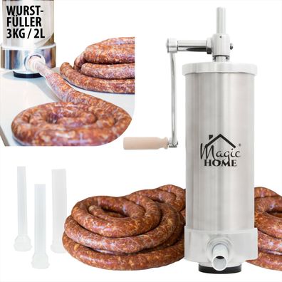 Füllmaschine MagicHome SM206, für Würste und Grützwürste, vertikal, 3 kg
