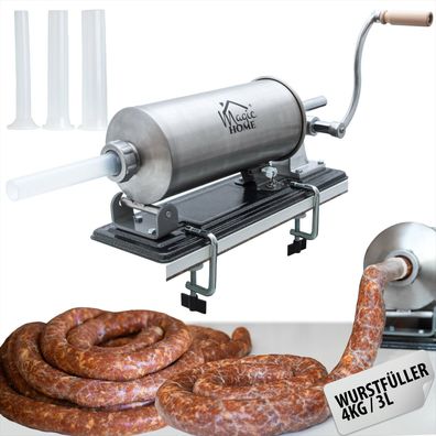 Füllmaschine MagicHome SM208, für Würste und Grützwürste, horizontal, 4