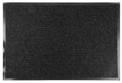 Fußmatte MagicHome TRM 202, für die Tür, 60x90 cm, BlackWhite