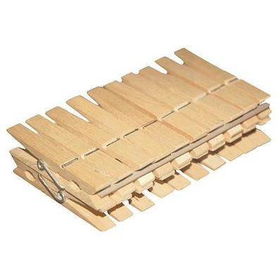Wäscheklammern York 096050, Holz, Packung 20 Stk