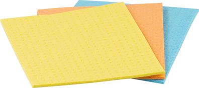 Tuch York 024010, Küchentuch, schwedischer Schwamm, 17x15 cm, Packung 3