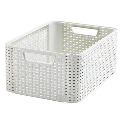 Korb Curver® STYLE2 M, creme, 38x29x17 cm