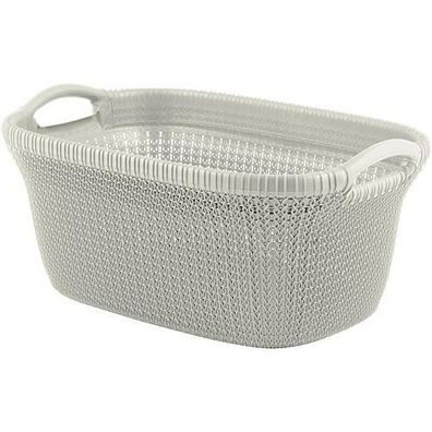 Korb Curver® KNIT 3677 40 Lit., creme, 60x27x39 cm, für Wäsche