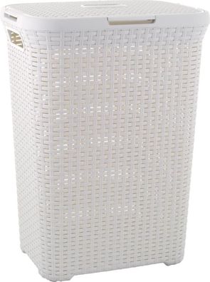 Korb Curver® Natural STYLE 60 Lit., creme, 44x34x61 cm, für Wäsche