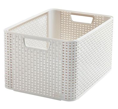 Korb Curver® STYLE L, creme, 32.6x43.6x23 cm