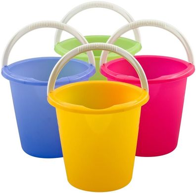 Eimer Curver® BINGO, 10 Liter, mit Ausguss, farbig