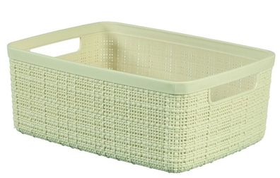 Korb Curver® JUTE S 5 Lit., creme, 27x20x11 cm