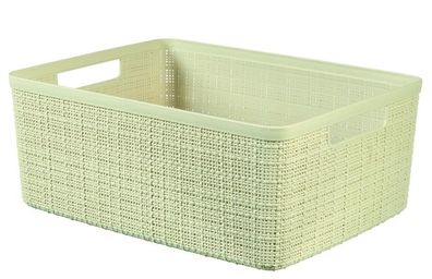 Korb Curver® JUTE M 12 Lit., creme, 36x28x15 cm