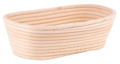 Gärkorb MagicHome, Rattan, für Brotteig, oval, max. 650 g, 28x14x8 cm