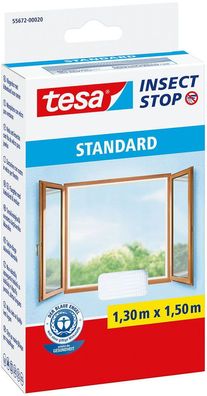 Netz tesa® Standard, 130x150 cm, gegen Insekten und Mücken, für Fenster