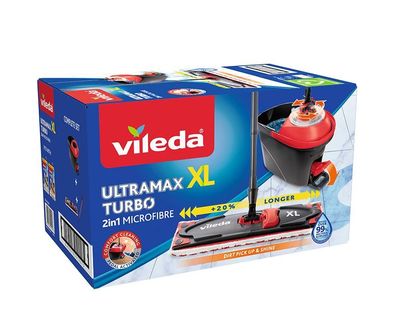 Reinigungsset Vileda Ultramax XL TURBO Mopp für