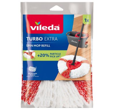 Aufsatz für Mopp Vileda TURBO, 3v1, Ersatztuch