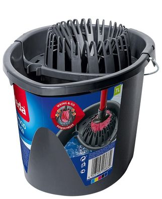 Eimer Vileda SuperMocio Wring&Go, mit Auswringkorb