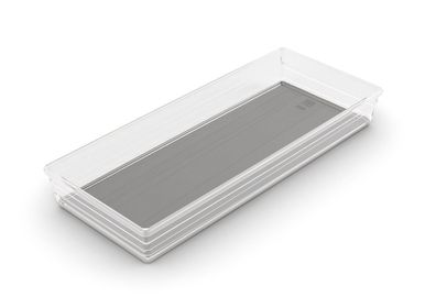 Organizer Curver® Sistemo 8, durchsichtig/grau, 15x37.5x5 cm, für Schublade