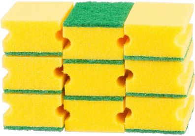 Schwamm Strend Pro, Schwamm für Geschirr, für Küche, 9x6, 5x4 cm, Pack. 9
