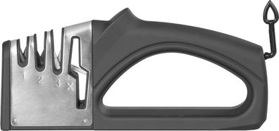 Schärfer MagicHome, für Scheren und Küchenmesser, Schleifer, 4in1, schwarz