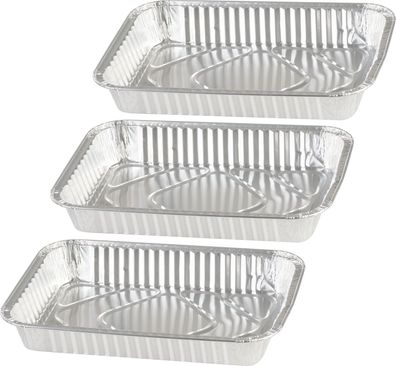 Schale MagicHome, 31,5x21,3x4,4 cm, Grill-, 3 Stk., Aluminium