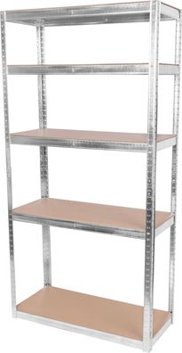 Regal Racks RAT40 MS, Metall, MDF, 5 Ablagen, 1800x900x400 mm, max. 175